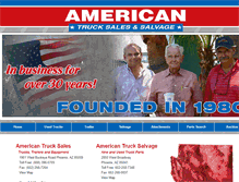 Tablet Screenshot of americantruckonline.com